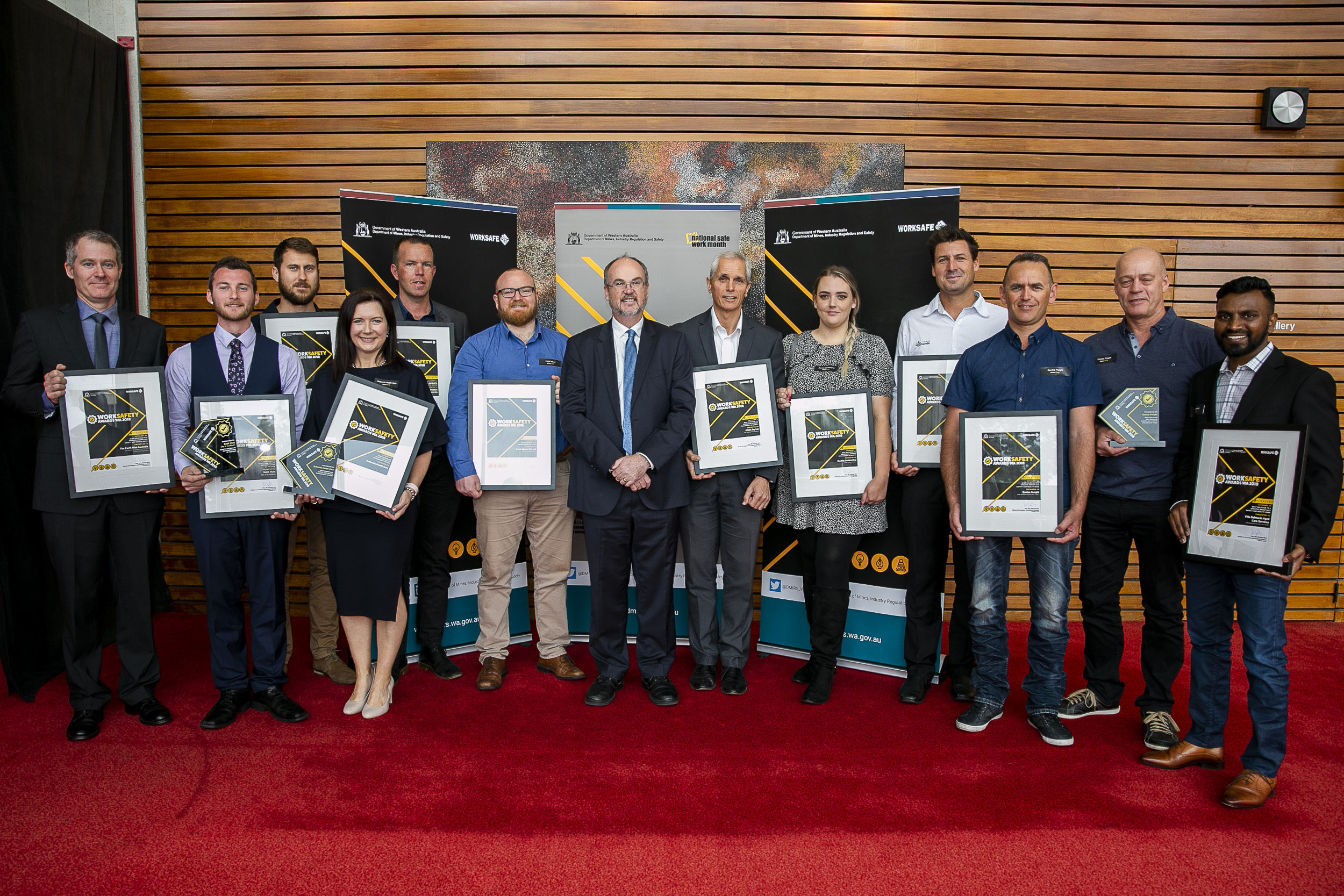 Finalists and winners of the 2018 Work Safety Awards
