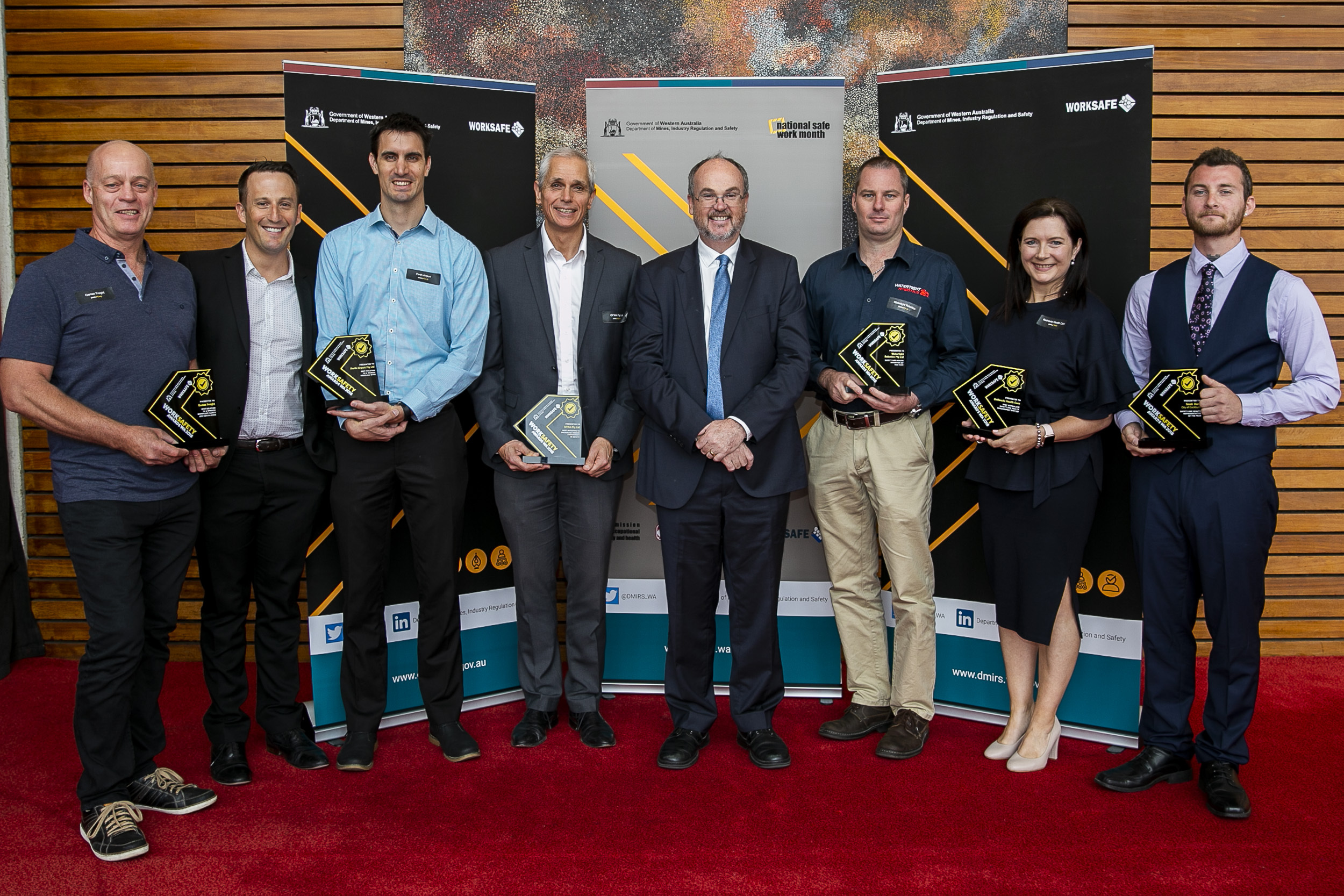 Winners of the Work Safety Awards 2018