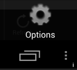 Android menu icon