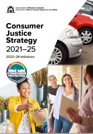 Consumer Justice Strategy cover