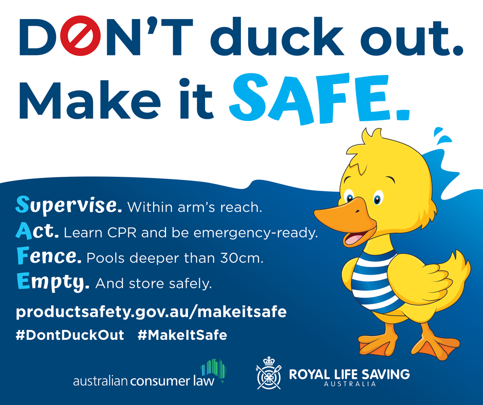 Don't Duck Out, Make it SAFE