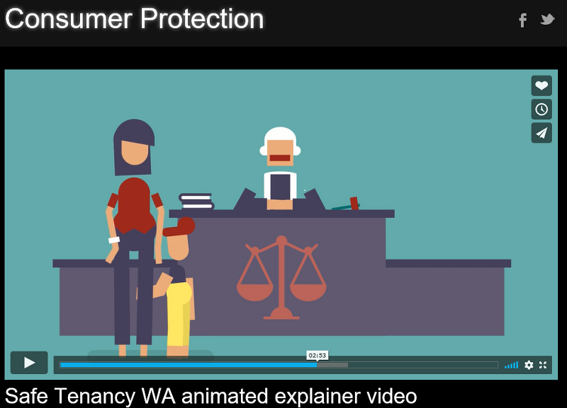 Safe Tenancy WA -  animated video - English