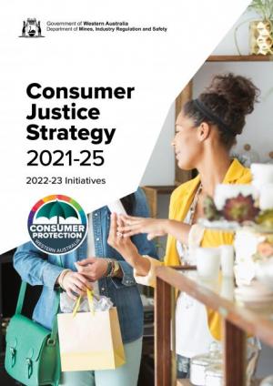 Consumer Justice Strategy front cover
