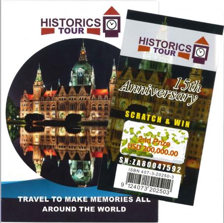 Malaysian travel brochure and scratchie scam - Historics_Tour