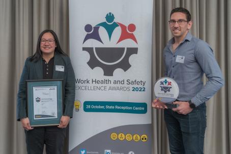 2022 Work health and safety invention of the year - 200 employees or more winner BHP