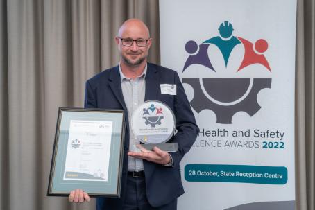 2022 Health and safety representative of the year - Tony Booth